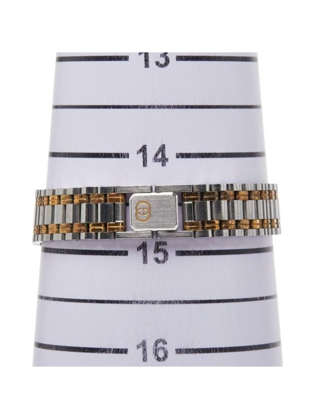 Gucci Watch Silver Gold Stainless Steel Plated - Picture 7 of 7